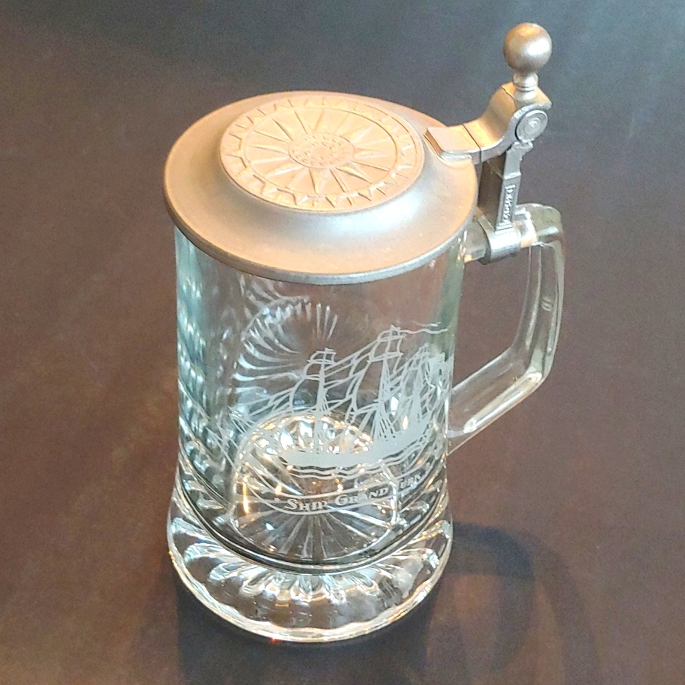 ALWE Salem Grand Turk Old Spice Glass Beer Stein